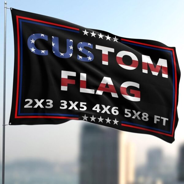 Custom Flag 3x5 Ft Double Sided