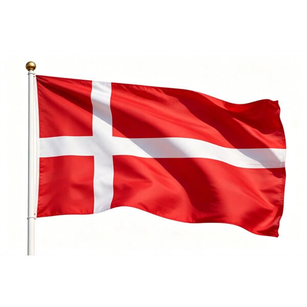 Denmark Flag 3x5 Ft Printed