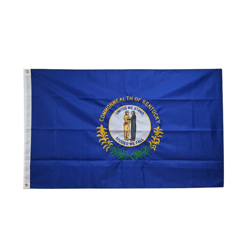 主图 Kentucky Embroidered Patchwork Flag