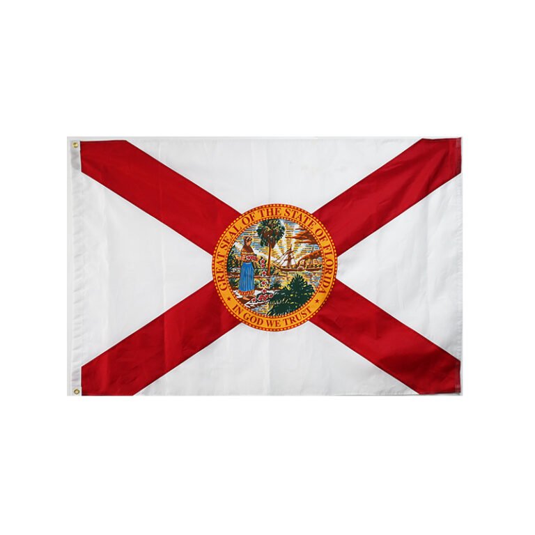 3×5 ft Florida Embroidered Patchwork Flag