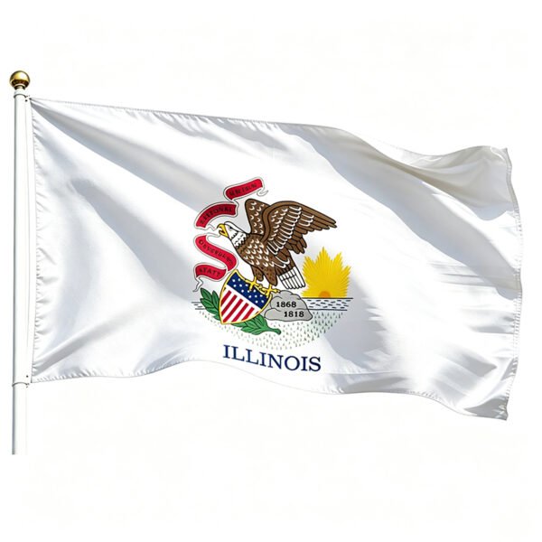 Illinois State Flags