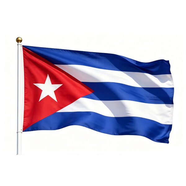 Cuba Flag 3x5 Ft Printed