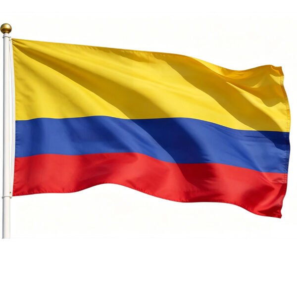 Colombia Flag 3x5 Ft Printed