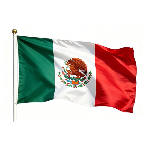 Mexico Flag 3x5 Ft Printed