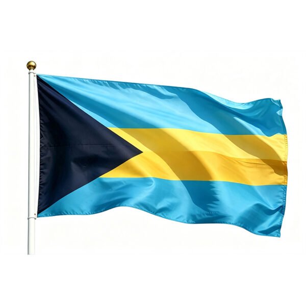 Bahamas Flag 3x5 Ft Printed