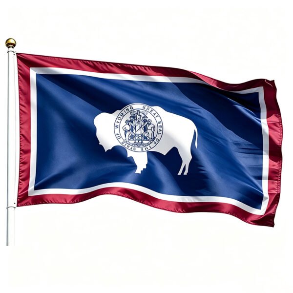 Wyoming State Flags
