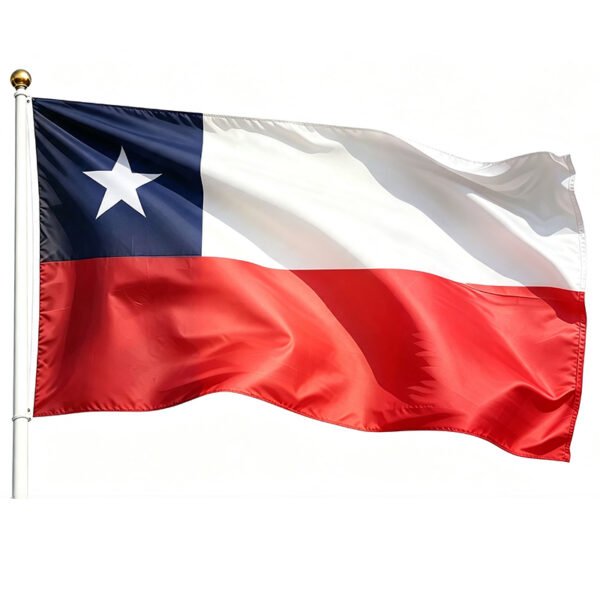 Chile Flag 3x5 Ft Printed