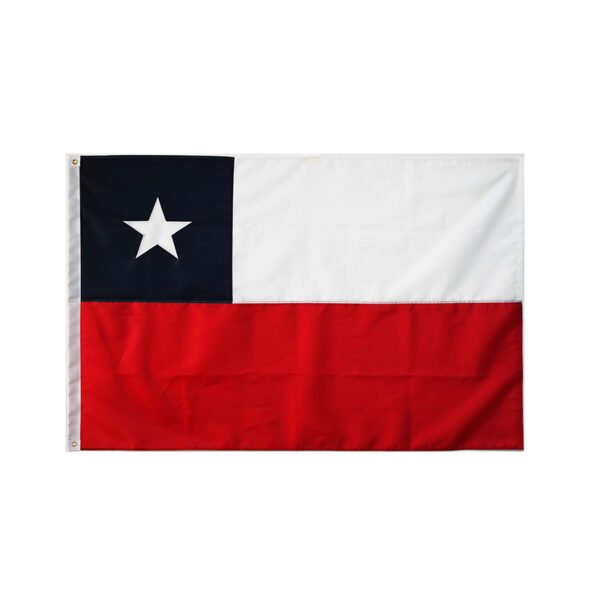 3×5 ft Chile Embroidered Patchwork Flag