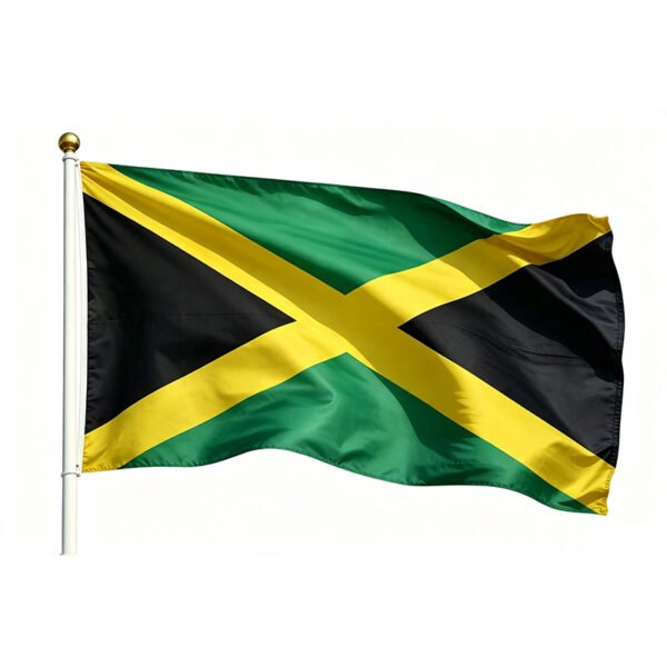 Jamaica Flag 3x5 Ft Printed