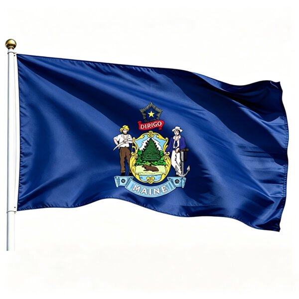 Maine State Flags
