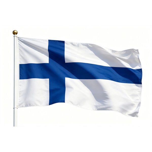 Finland Flag 3x5 Ft Printed