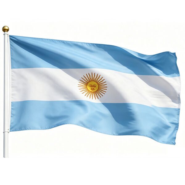 Argentina Flag 3x5 Ft Printed