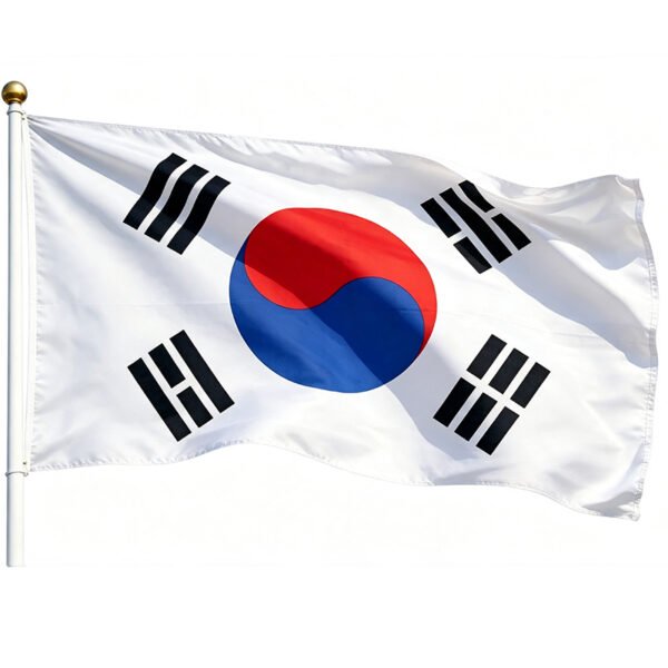South Korea Flag 3x5 Ft Printed