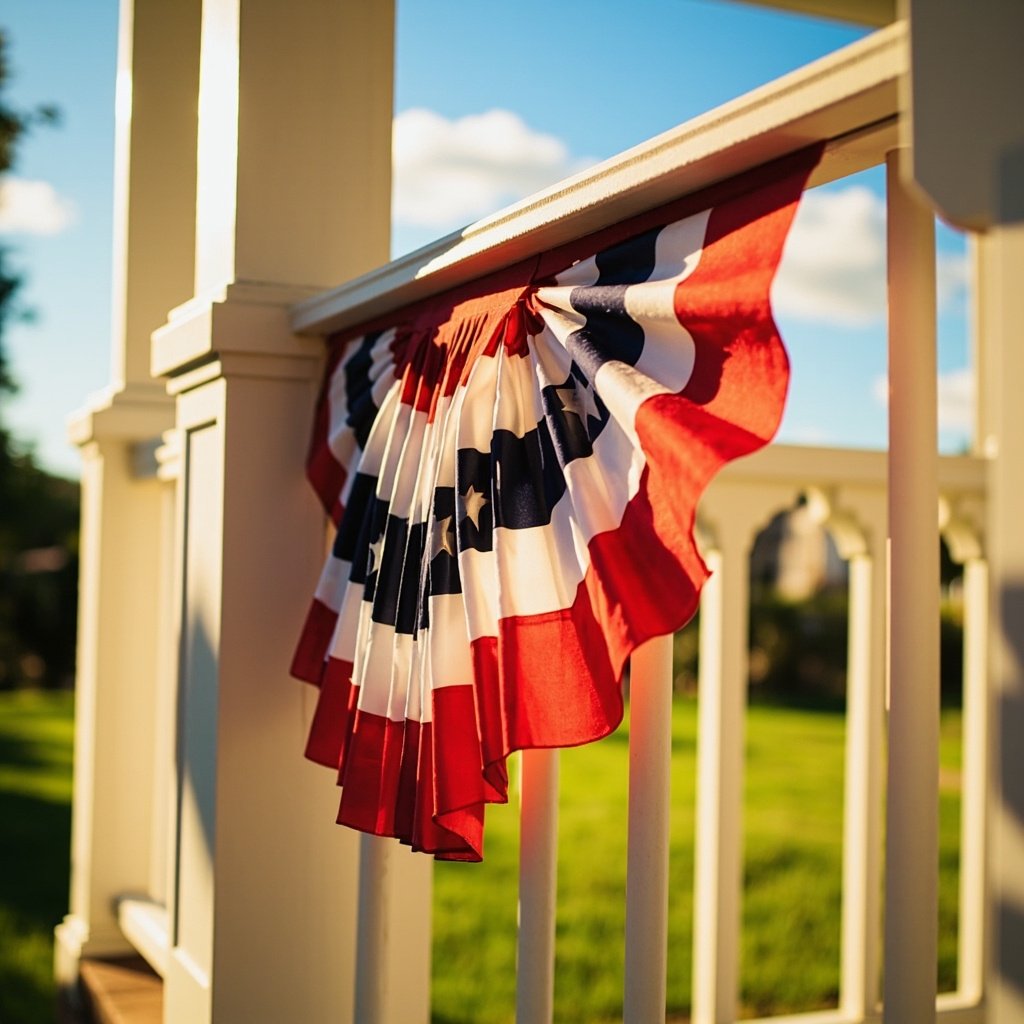 Heavy-duty flag flying on an exposed coastal flagpole with ocean and rocky shoreline in the background